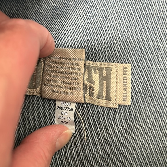 Duluth Trading Co lMen's Ballroom Double Flex Relaxed Fit Jeans 46x30 - Picture 4 of 7